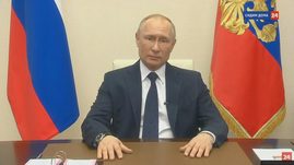 Владимир Путин выступил с новым телеобращением к россиянам